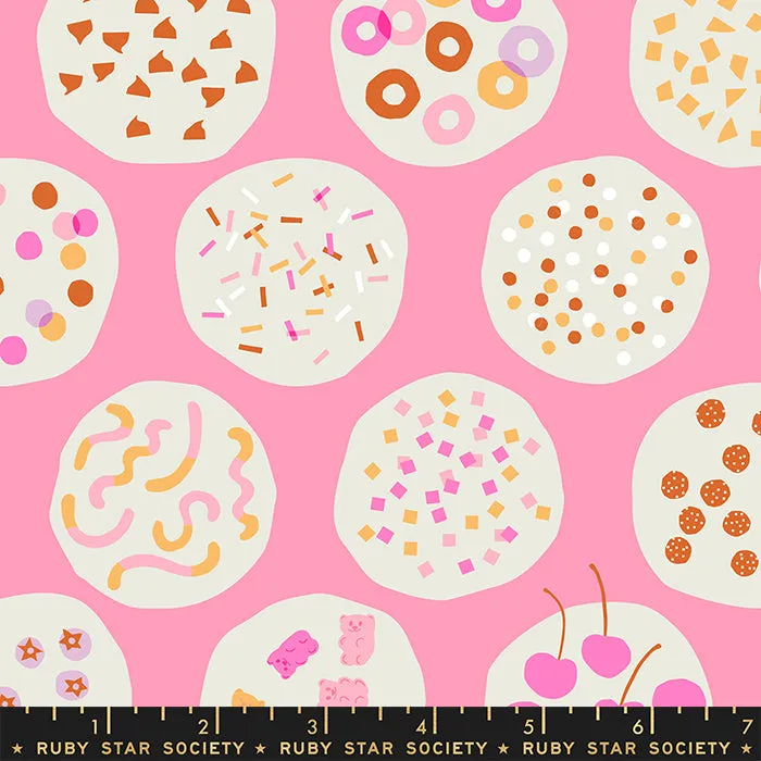 1/2 Yard - Sugar Cone Flamingo RS3061 12  by Kim Kight