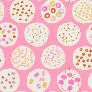 1/2 Yard - Sugar Cone Flamingo RS3061 12  by Kim Kight