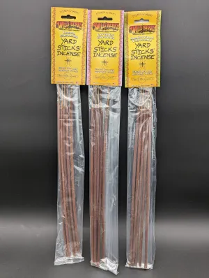 19 Wild Berry Citronella Yard Stick Incense | 5 pk
