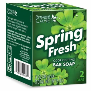 2PK 3 OZ Spring Soap Bar