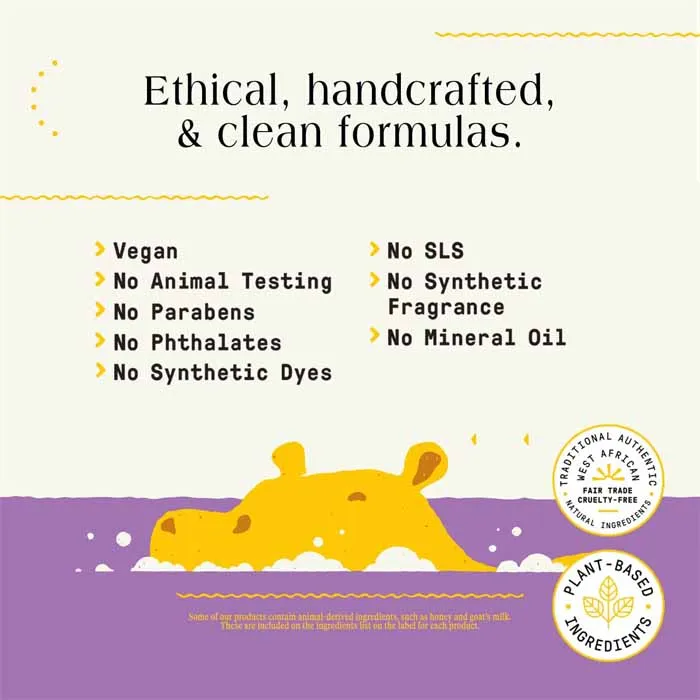 Alaffia - Kids Bubble Bath Lemon Lavender, 32 fl oz