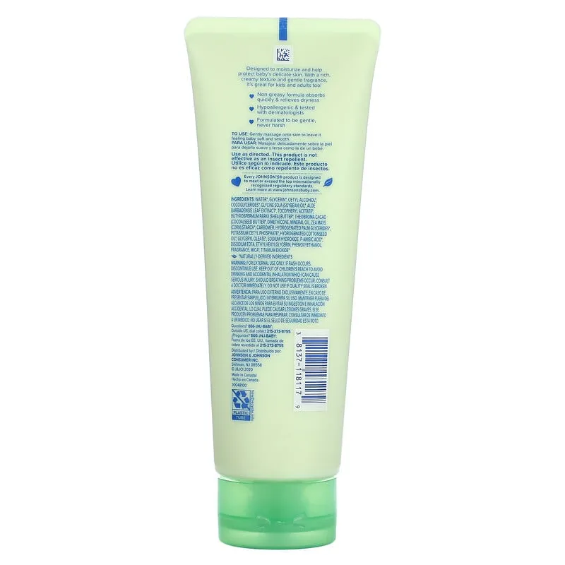 Baby Creamy Oil, Aloe & Vitamin E, 8 fl oz (236 ml)