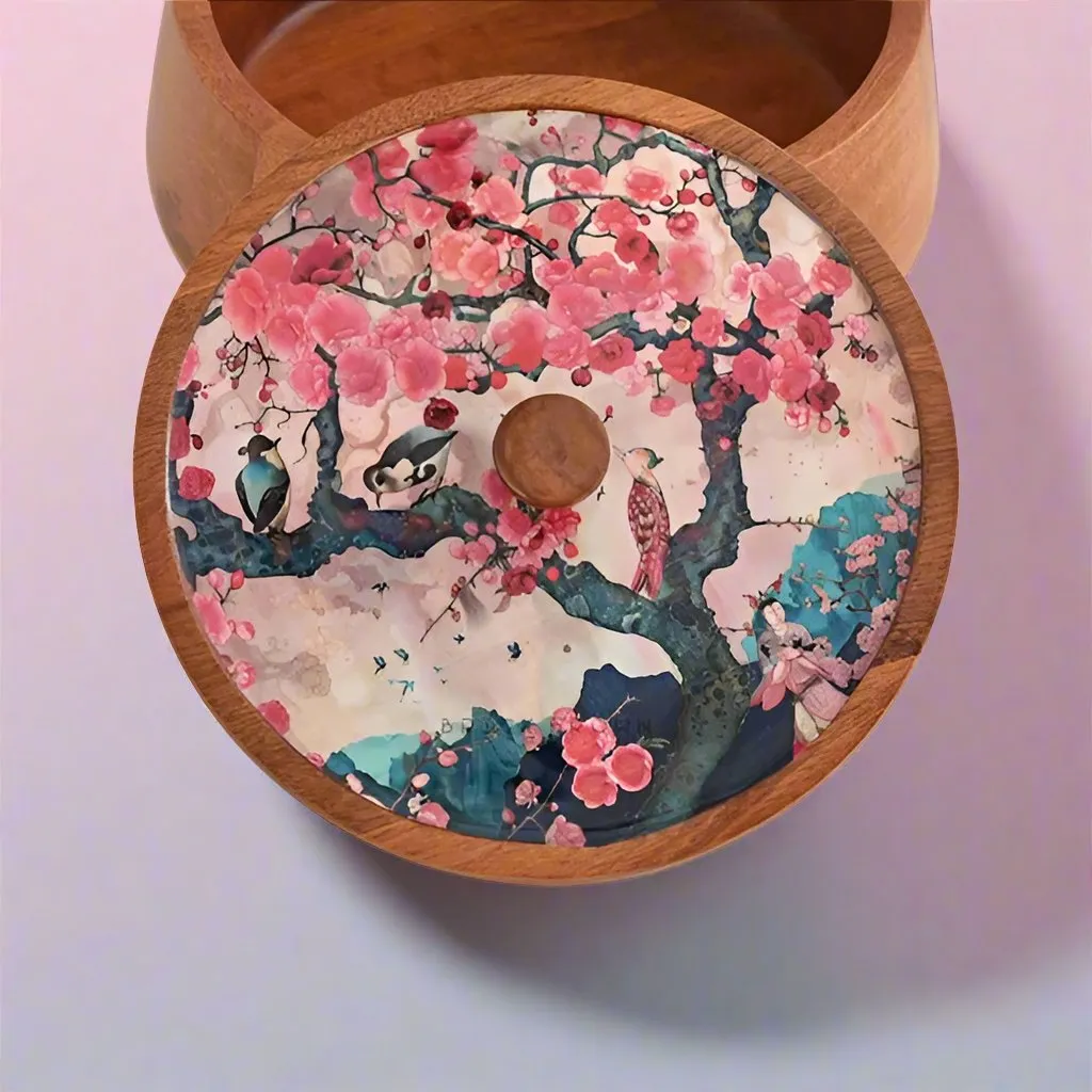 Bliss - Handcrafted Roti Box | Made with Mango Wood