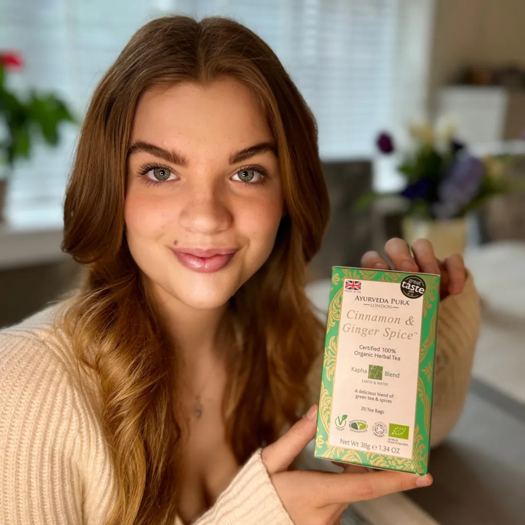 Cinnamon & Ginger™ - Organic Herbal Tea - Kapha Blend
