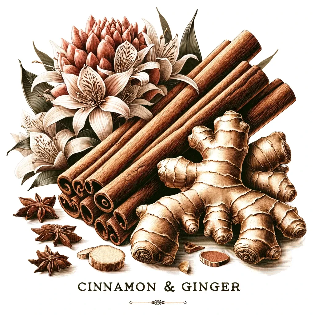 Cinnamon & Ginger™ - Organic Herbal Tea - Kapha Blend