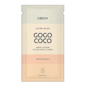 Coochy Ultra Silky Body Lotion Foil - .35 Oz Mango Coconut