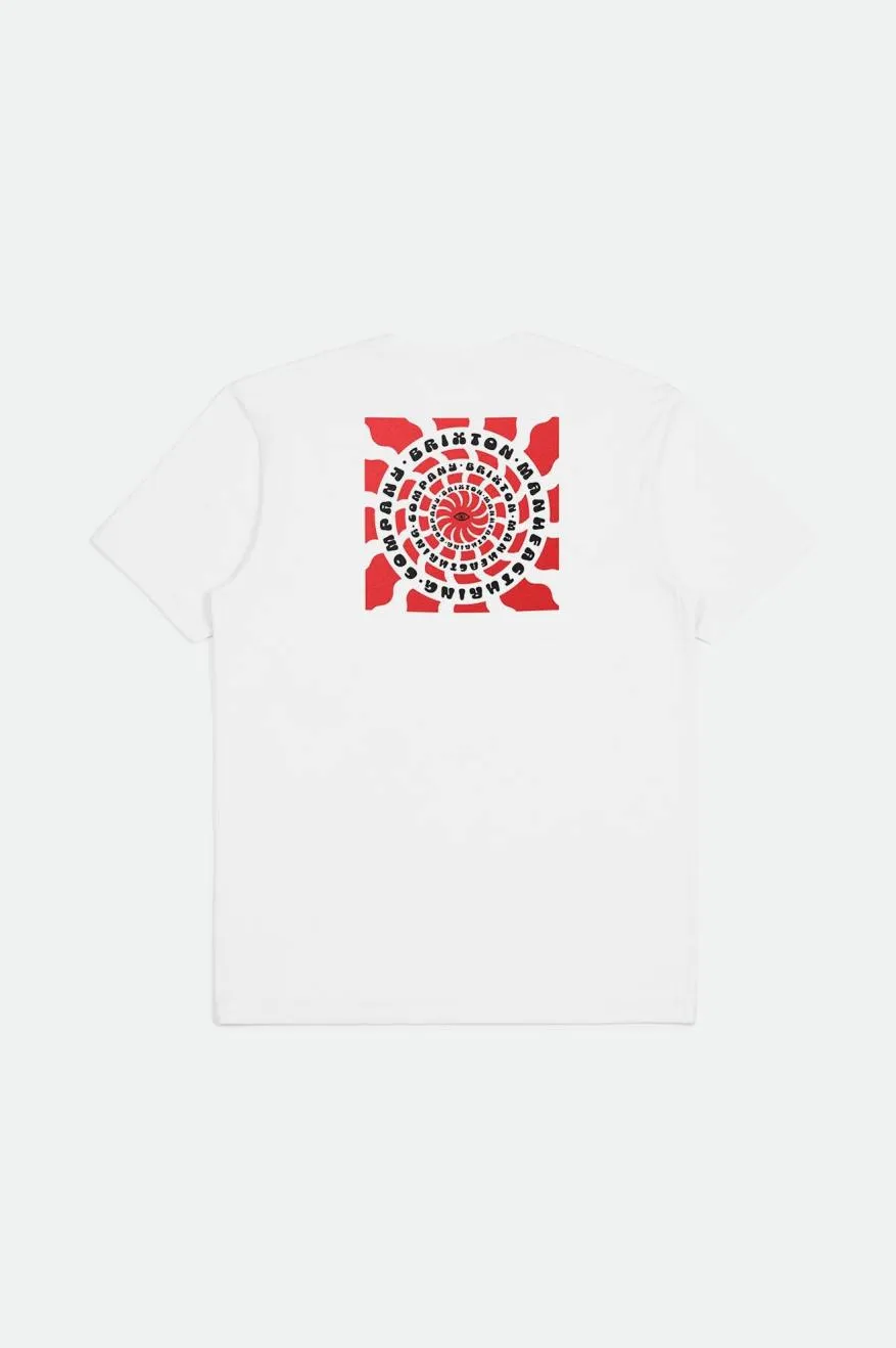 Dimension S/S Tailored Tee - White