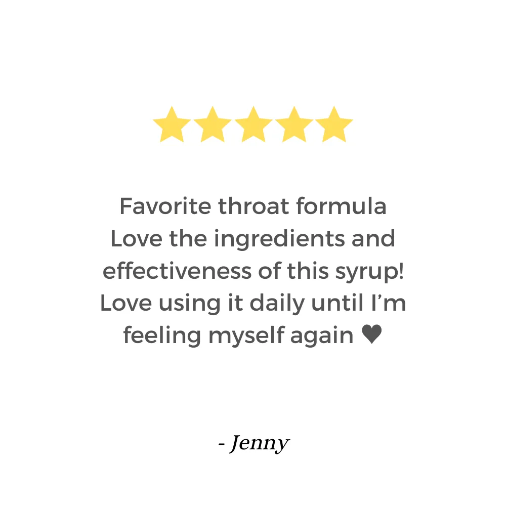Echinacea  Throat Syrup
