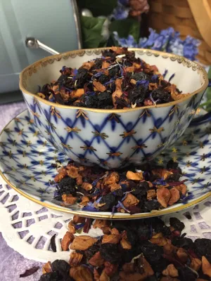 English Blueberry Tea