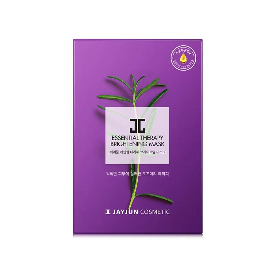 Essential Therapy Brightening Mask - 1 Box of 10 Sheets
