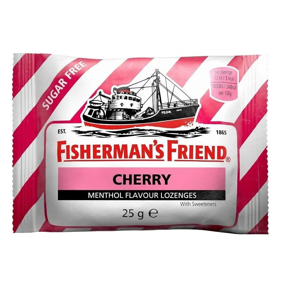 Fisherman's Friend Cherry Sugar Free Lozenges 25g