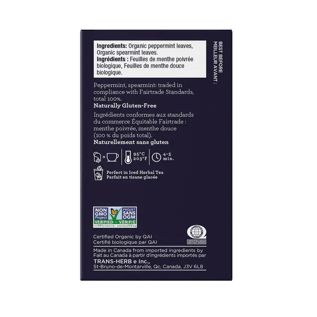 Four o clock - herbal tea peppermint org - 16bags