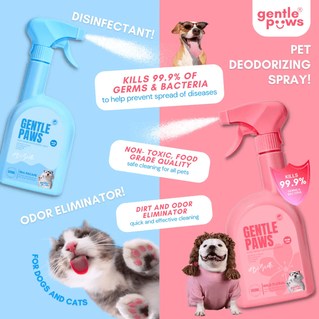 Gentle Paws Deodorizing Spray (500ml)