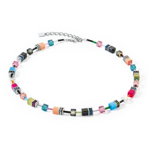 GeoCUBE® Iconic necklace Multicolour Fancy