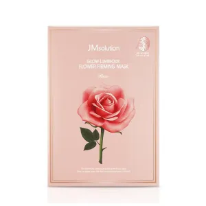 Glow Luminous Flower Firming Mask Rose - 1 Box of 10 Sheets