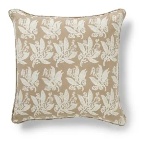 Golden Wattle Oatmeal 50x50 Cushion Cover