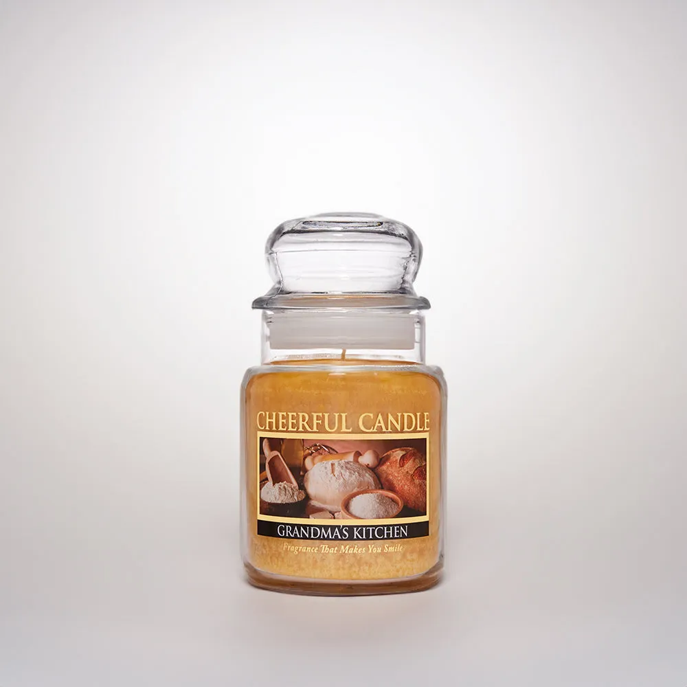 Grandma's Kitchen Scented Candle - 6 oz, Single Wick, Cheerful Candle