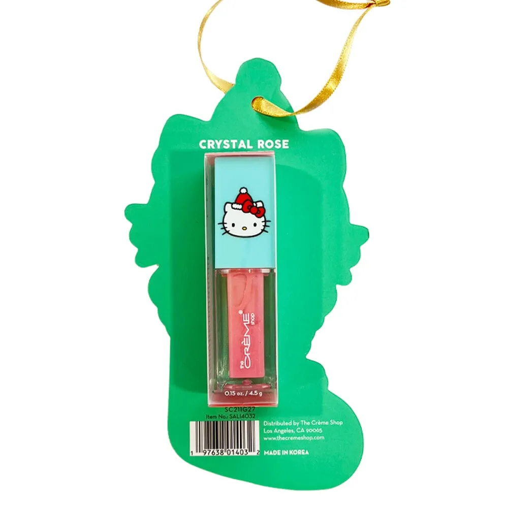 Hello Kitty Hanging Tinted Jelly Lip Oil - Crystal Rose (1 unit)
