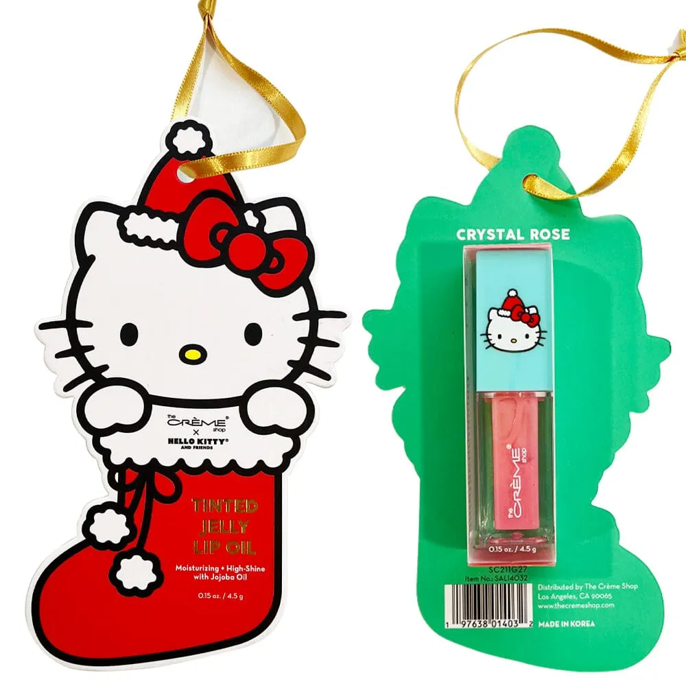 Hello Kitty Hanging Tinted Jelly Lip Oil - Crystal Rose (1 unit)