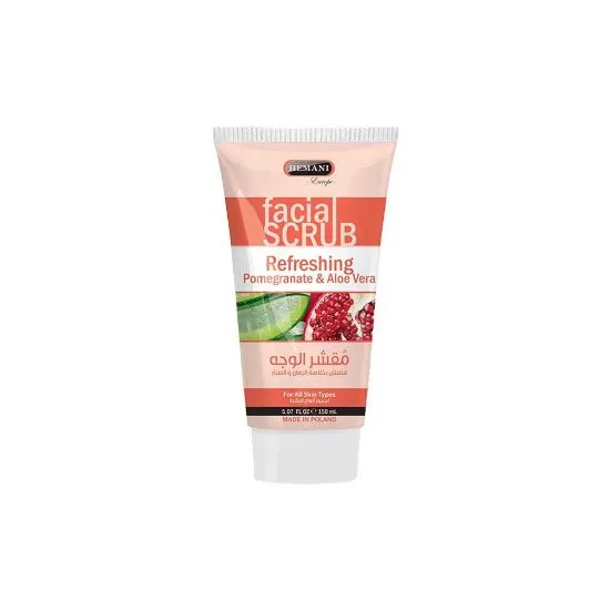 Hemani Refreshing Facial Scrub With Pomegranate And Aloe Vera 150ml