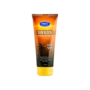 Hiba's Collection Sun Block Brightening Lotion Spf 50  100ml