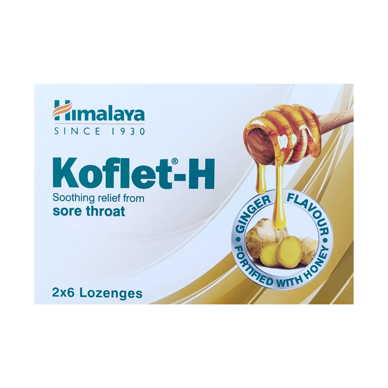 Himalaya Koflet-H Ginger 2 x 6 Lozenges