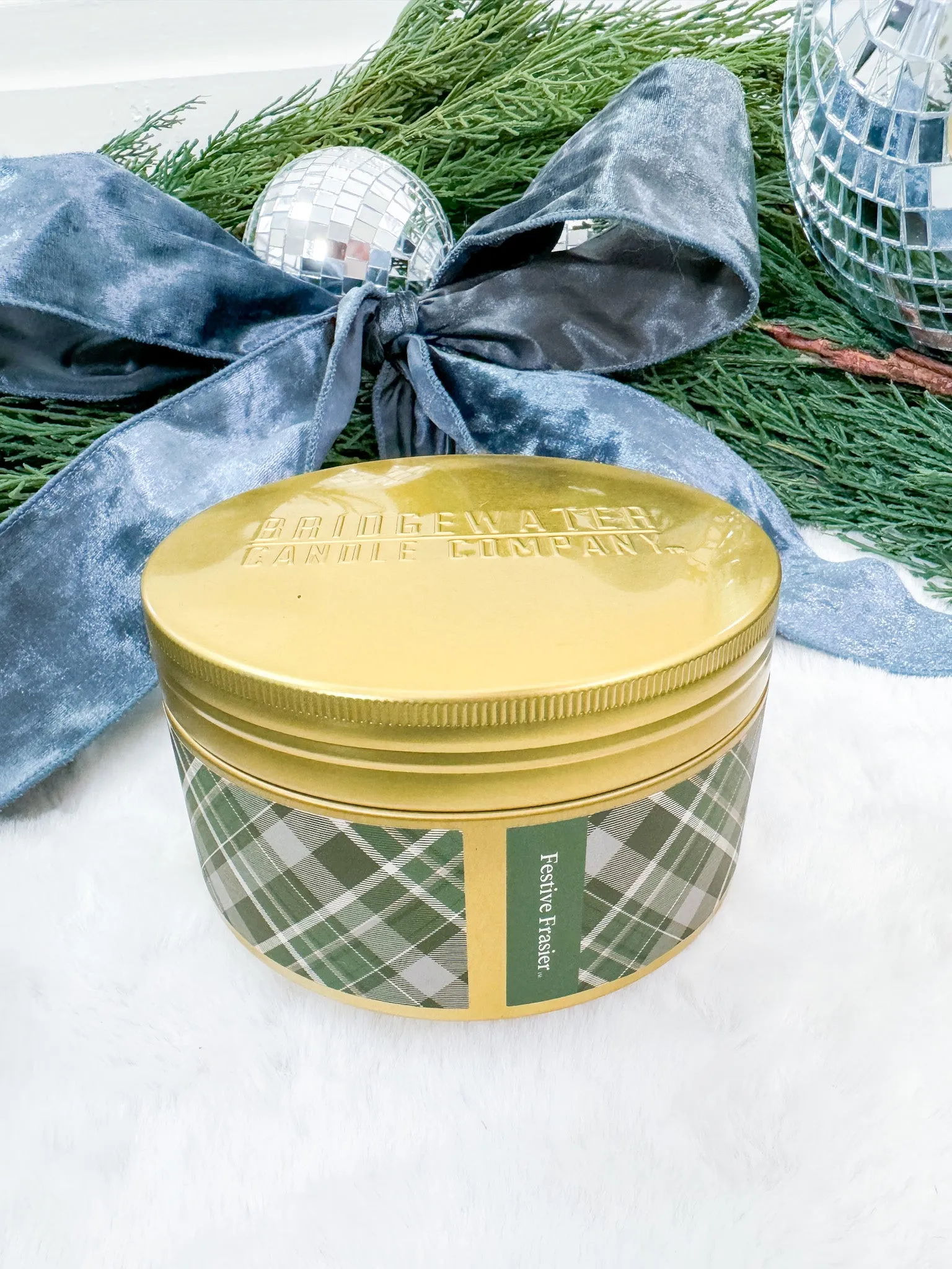 Holiday 3 Wick Candle Tin
