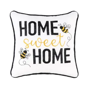 Home Sweet Home Bee Mini Pillow