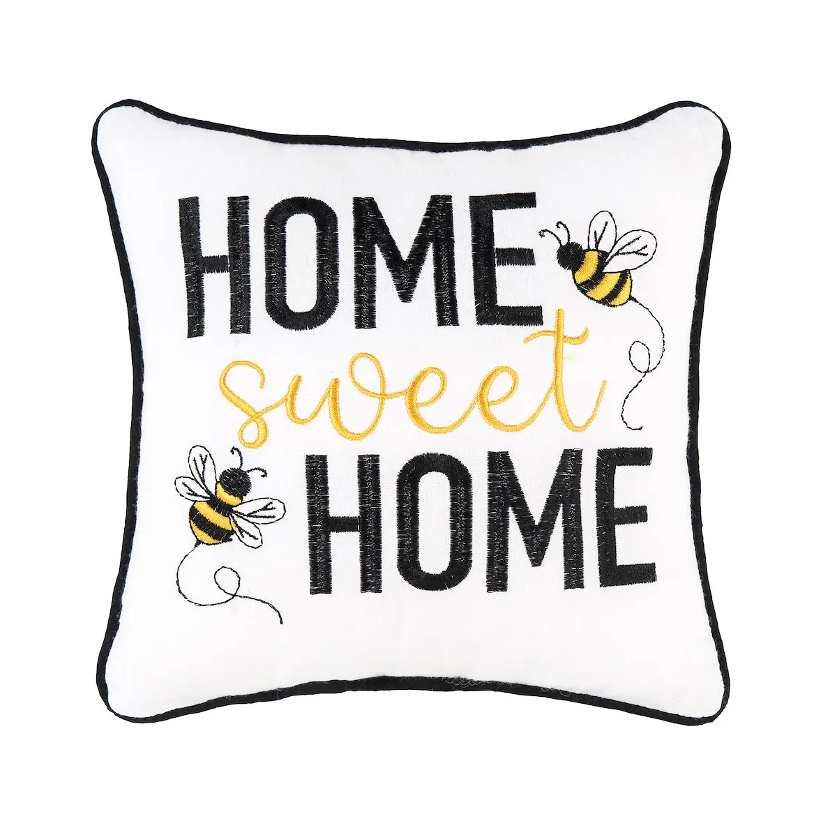 Home Sweet Home Bee Mini Pillow