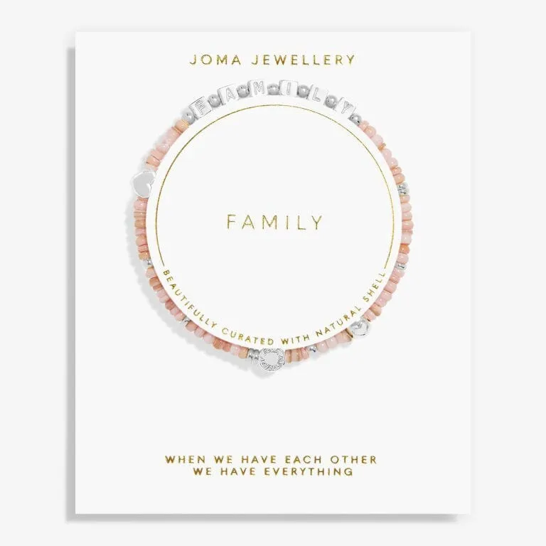 Joma Jewellery Happy Little Moments 'Family' Bracelet
