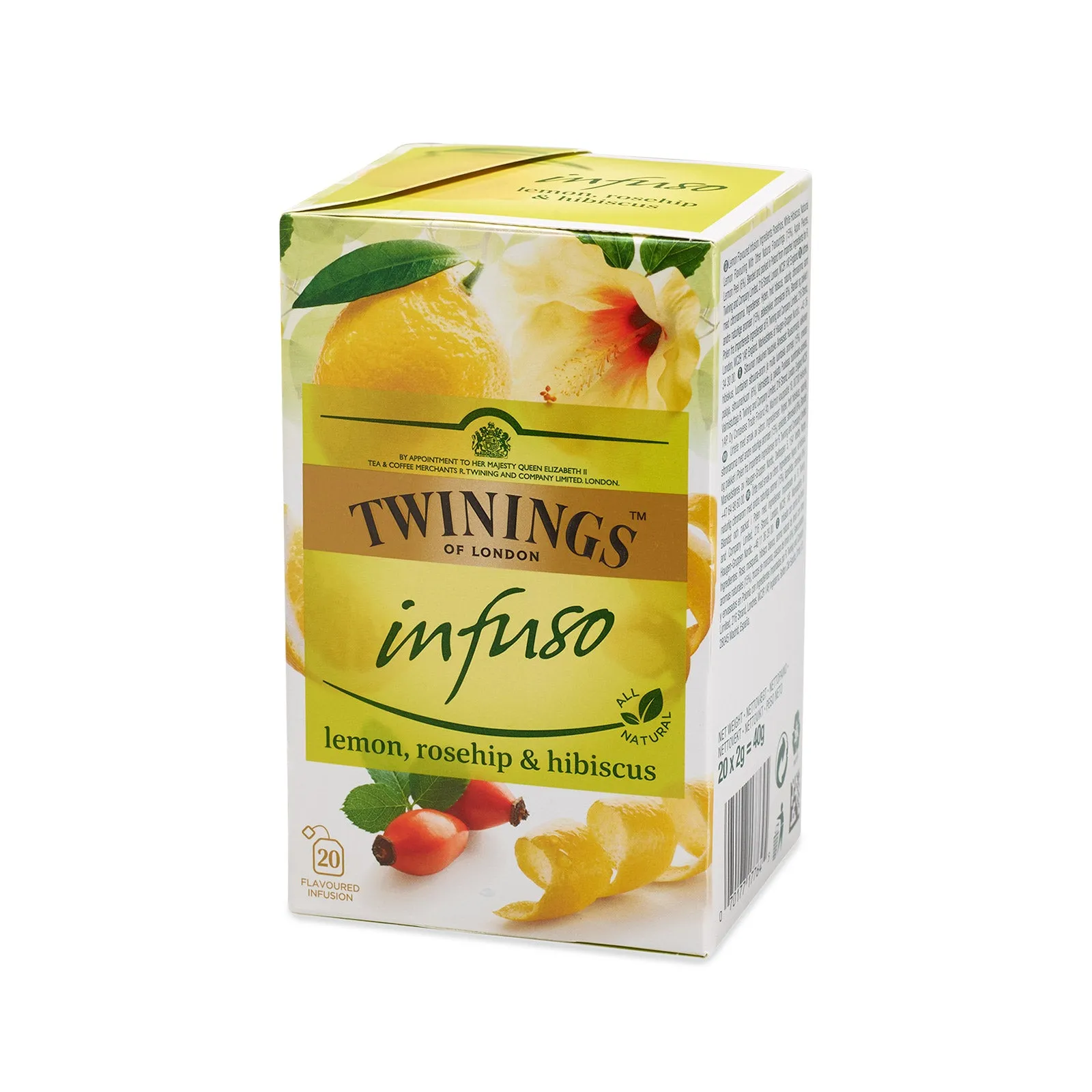 Lemon, Rosehip & Hibiscus - 20 Envelopes