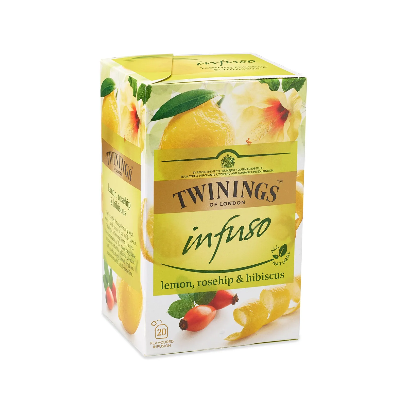 Lemon, Rosehip & Hibiscus - 20 Envelopes