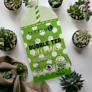 Matcha Bubble Tea Mask