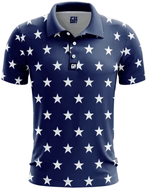 Men's Stars Not Bars Performance Polo Shirt