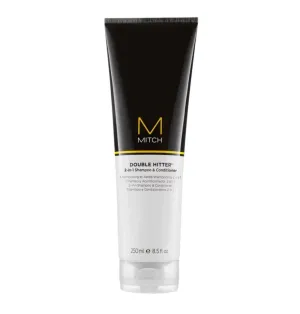 Paul Mitchell Mitch Double Hitter 2-in-1 Shampoo and Conditioner 250ml