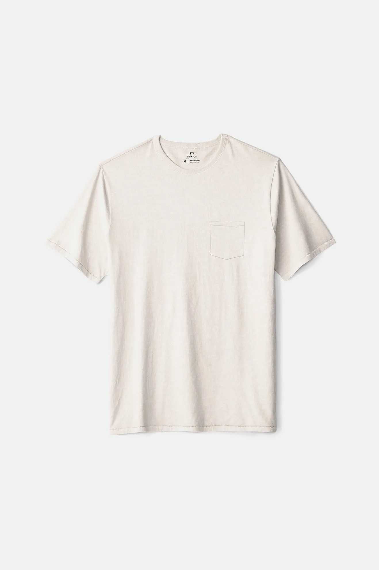 Premium Cotton S/S Pocket Tee - White