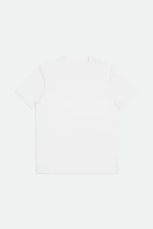 Premium Cotton S/S Tailored T-shirt - White