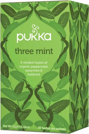 Pukka Three Mint Tea 20 Bags