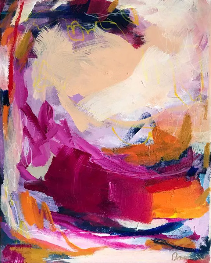 Pumpkin Spice - 16x20" Original Painting on Canvas