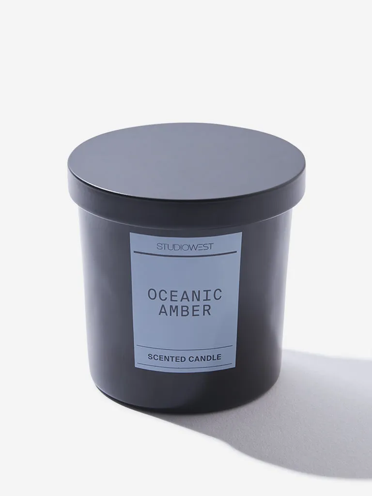 Studiowest White Oceanic Amber Candle