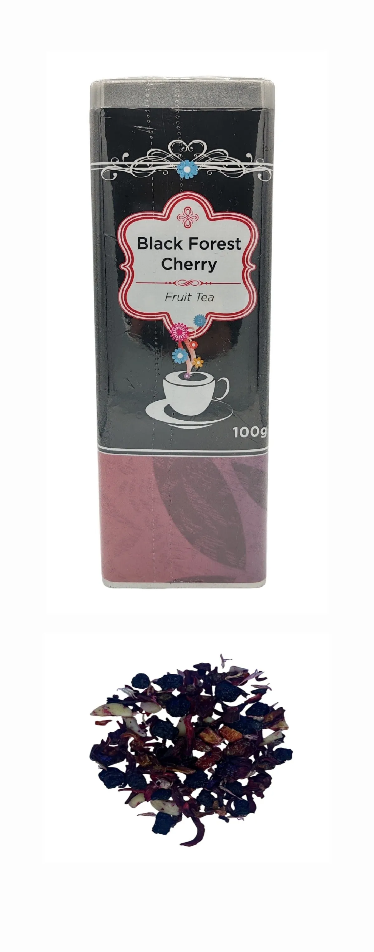 Tea Black Forest Cherry 100g - Cildan Tea Merchant