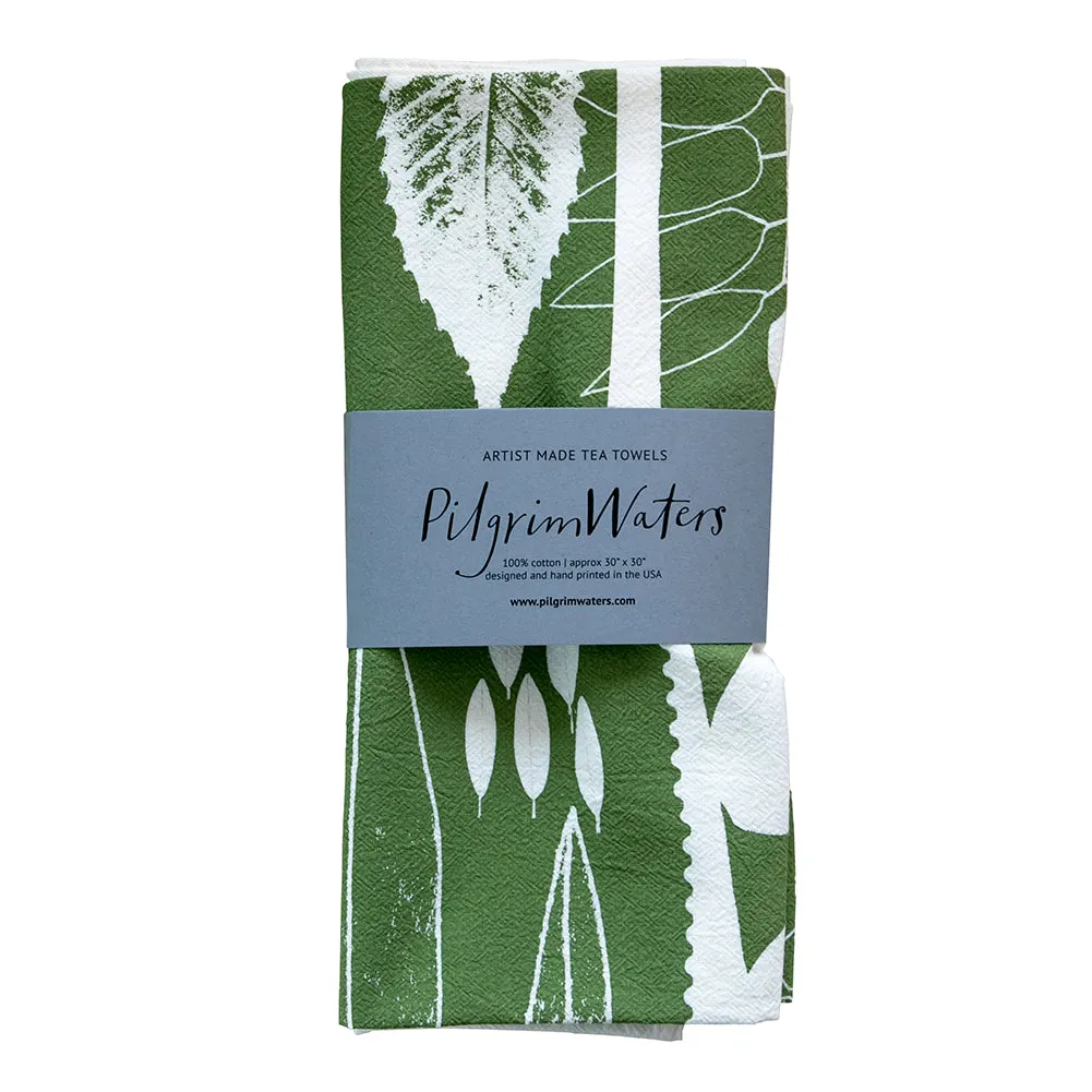 Tea Towel | Leaves 100 % cotton