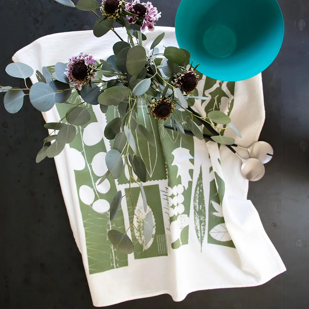 Tea Towel | Leaves 100 % cotton